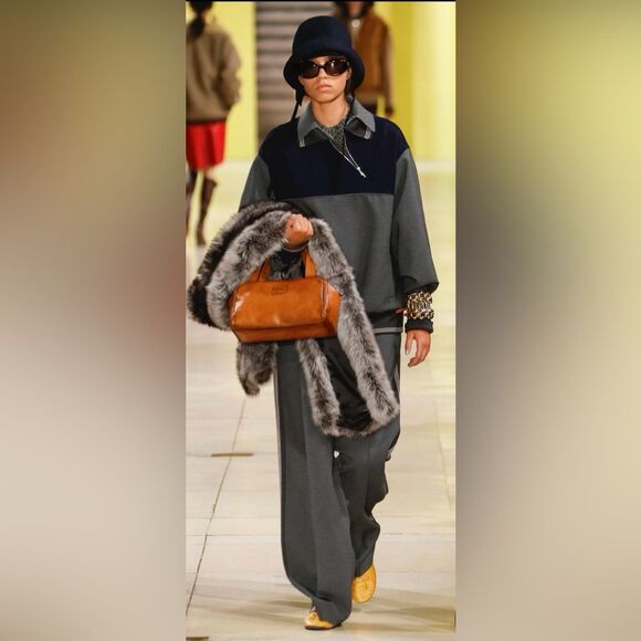 Kate Landry Black Wool Hat Retro Structured Classic Bow Accent OS Chic Retro main image 8